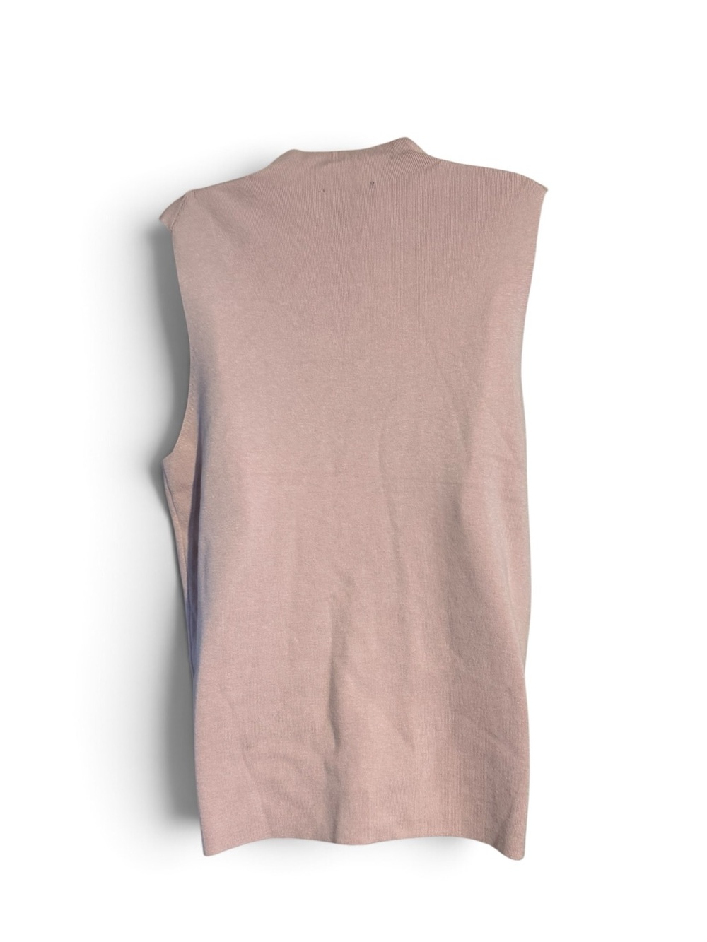 Ann Taylor Plus Dusty Pink Sleeveless Mock Neck Sweater - PLUS: 2X #11 - Picture 4 of 6